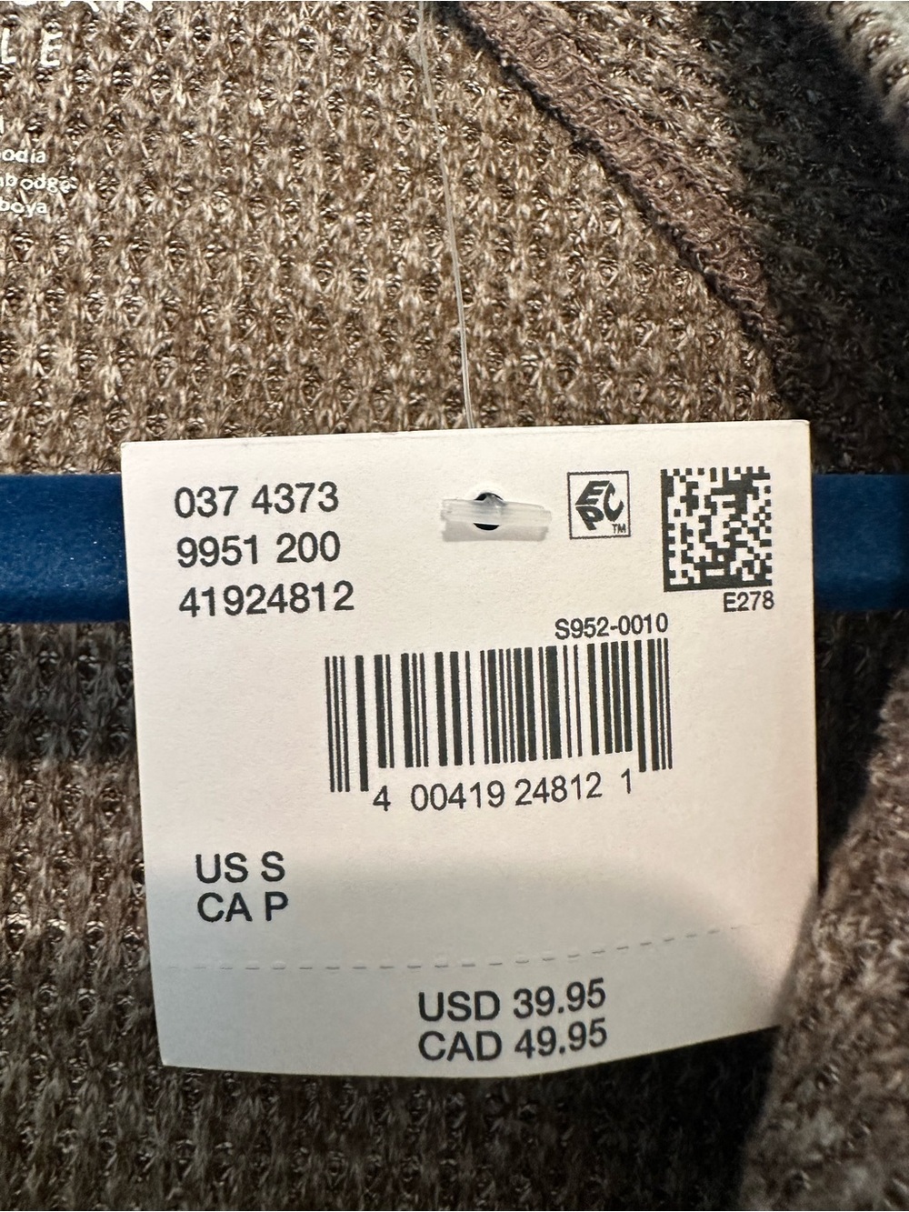 American Eagle Soft Knit Henley Long-Sleeve Top - Picture 6 of 7